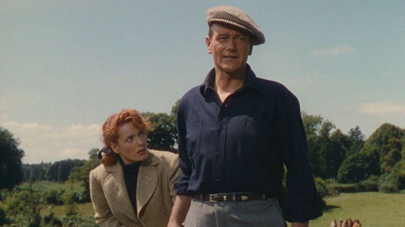 The Quiet Man, and his redhead